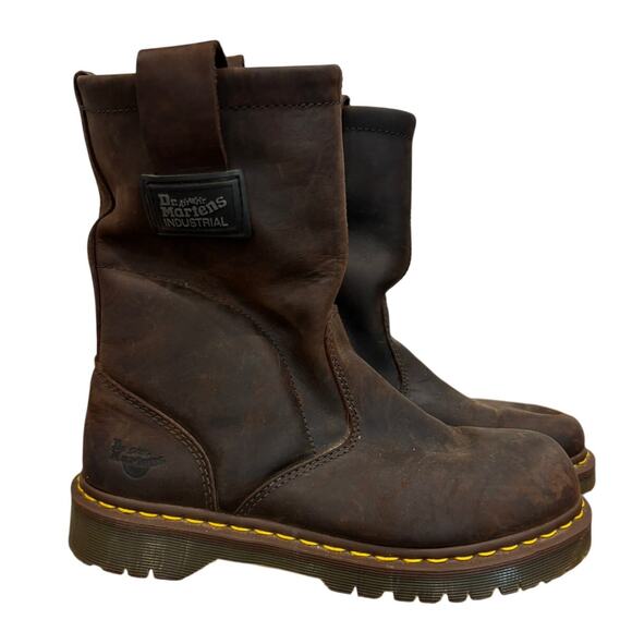 Dr. Martens Men\'s Icon 2295 Steel Toe Heavy Industry Boots Size 7 Brown main image 7